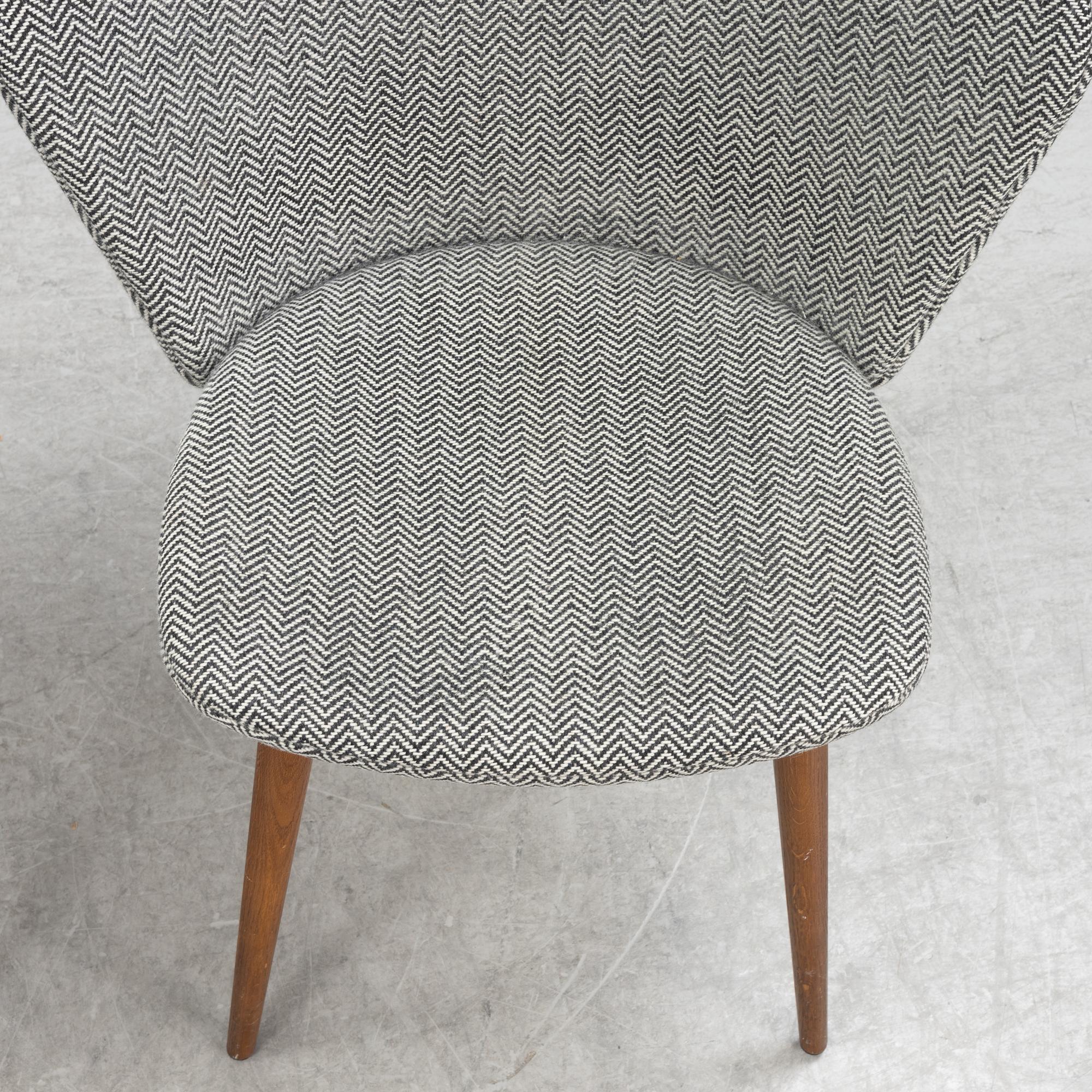 A set of four 'Miss Holly Upholstered' by Jonas Lindvall for Stolab designed 2018.