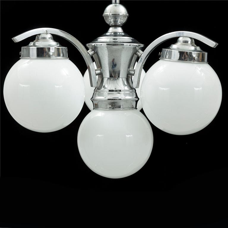 TAKLAMPA, Art Deco, 1930-tal. Höjd ca 71 cm.