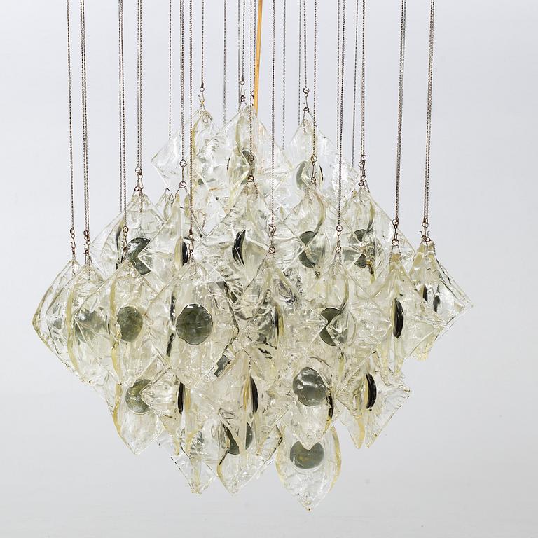 A Ceiling light, Italy, second half of the 20th century.