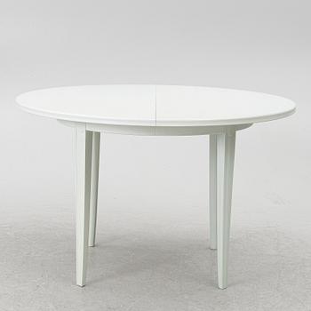 Carl Malmsten, a dinner table with six chairs, 'Brunnsviken', Sweden, second half of the 20th century.