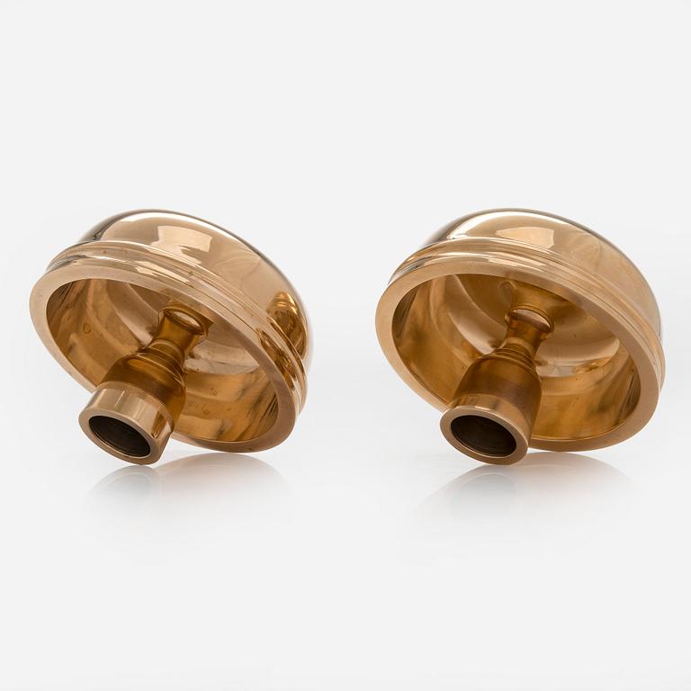 Bertel Gardberg, A pair of bronze candlesticks for Boda Finland.