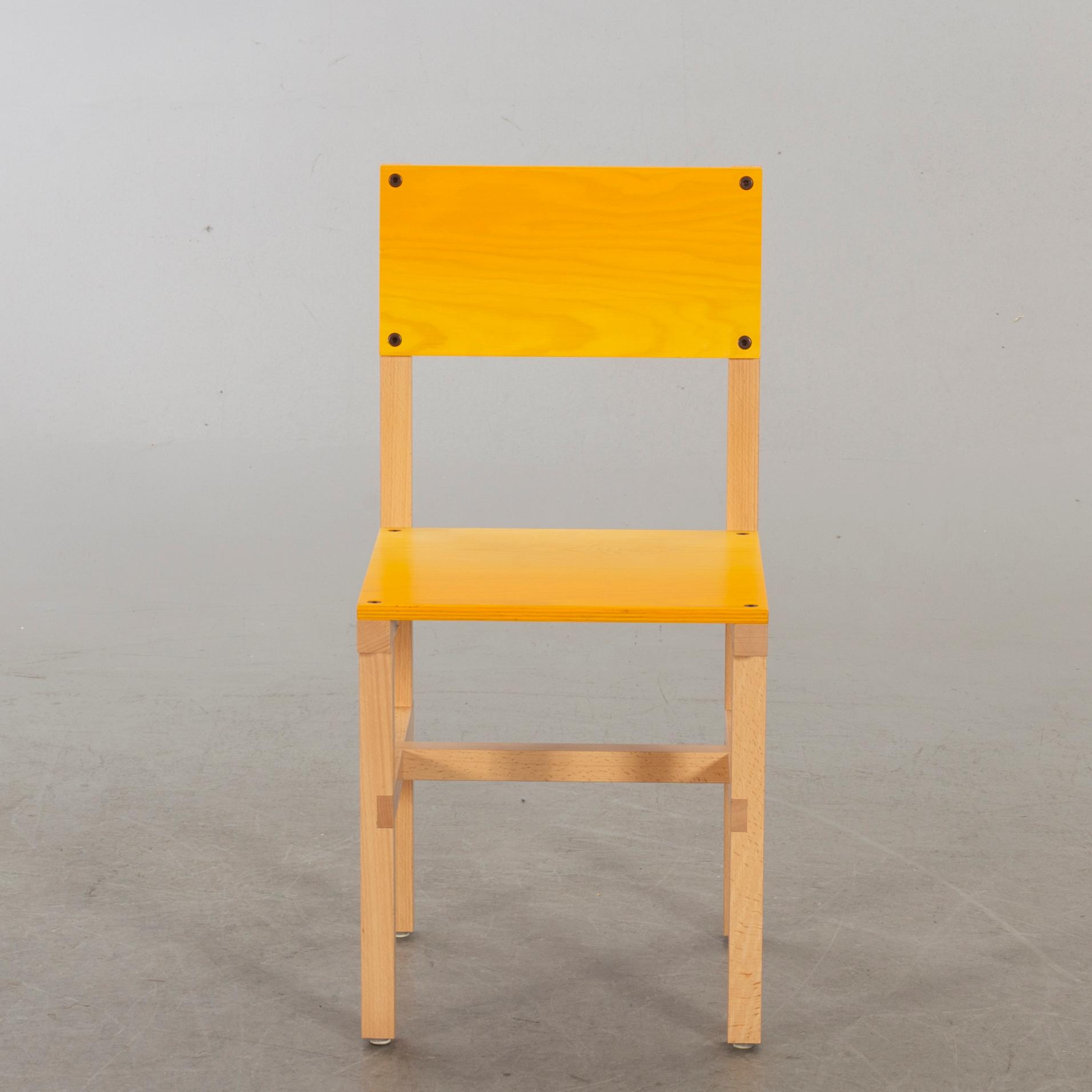 FREDRIK PAULSEN, "Röhsska"Designbaren, chair, Blå Station 2020, Chair 48/102.