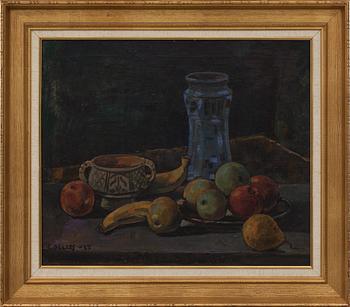 EDVIN OLLERS, olja på duk, signerad och daterad -27.