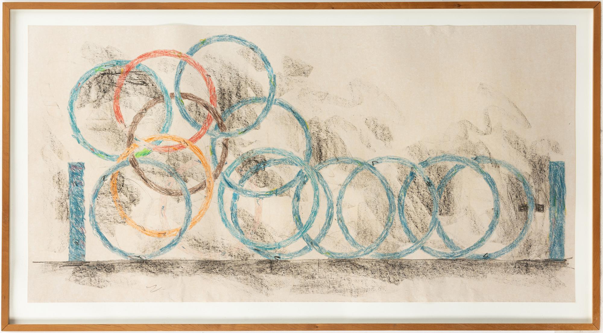 Carl Fredrik Reuterswärd, "L'Infini moins 1/Oändligheten minus 1".