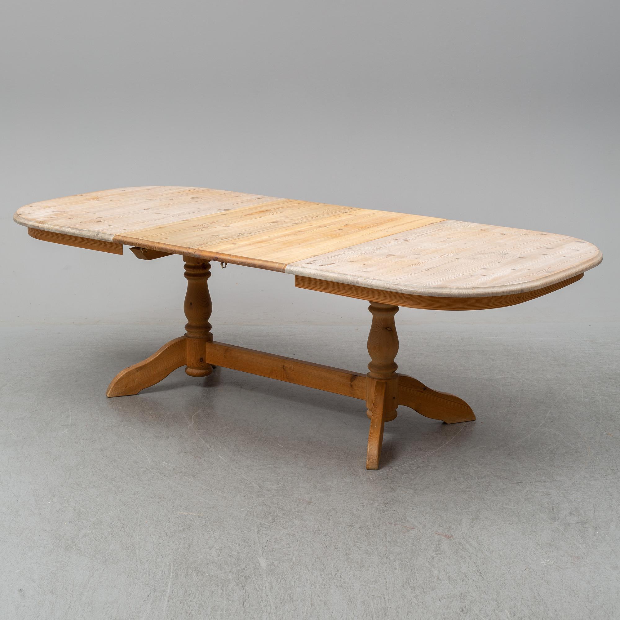 MATBORD, furu, Danmark, 1900-talets andra hälft.