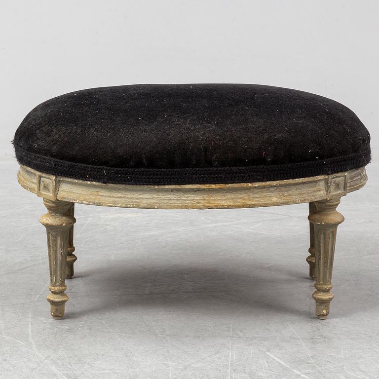 A 18th Century Louis XVI stool.