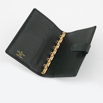 Louis Vuitton, 'Taiga Ring Agenda Holder'.