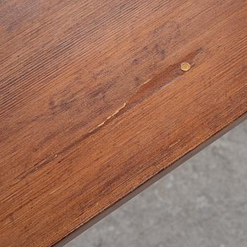 Carl Malmsten, A stained pine table, 20th century.