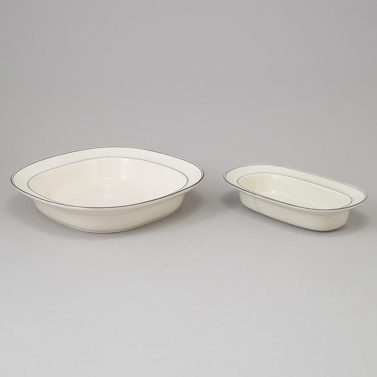 STIG LINDBERG, a 46 piece stoneware service 'Birka' from Gustavsberg.