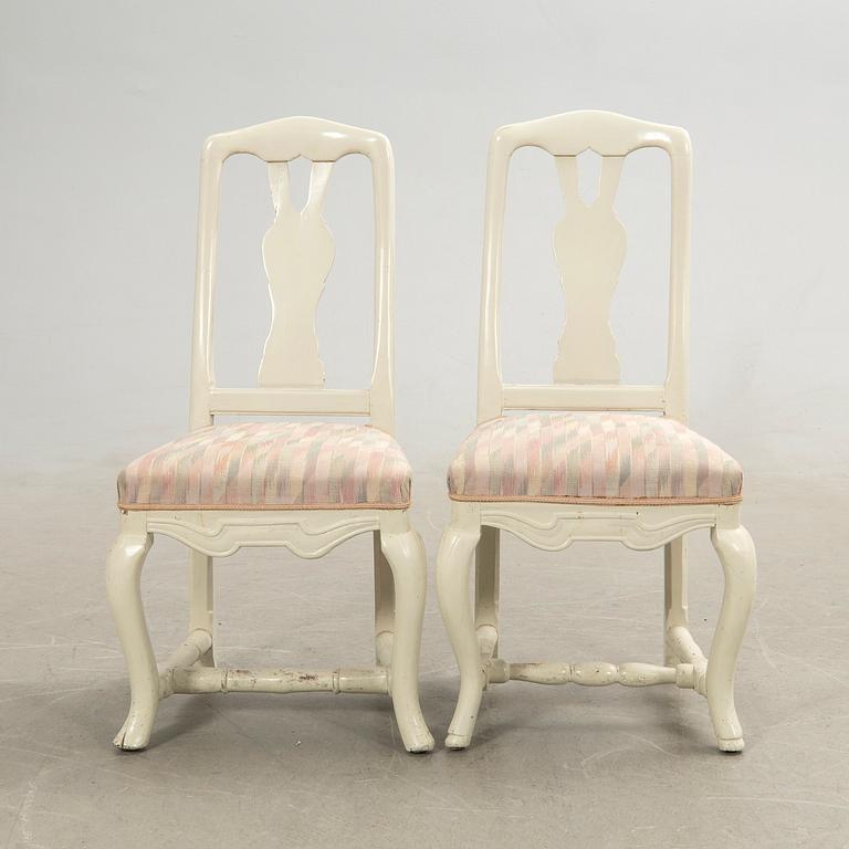 Chairs, a pair, late Baroque.