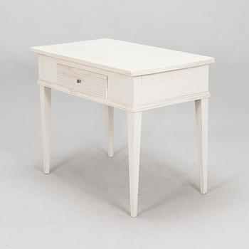 A late Gustavian provincial table, 19th century.