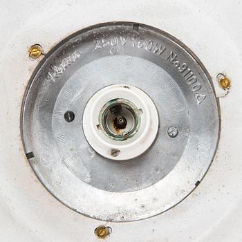 Paavo Tynell, vägg/taklampor, ett par, utebelysning, Idman 1900-talets mitt.