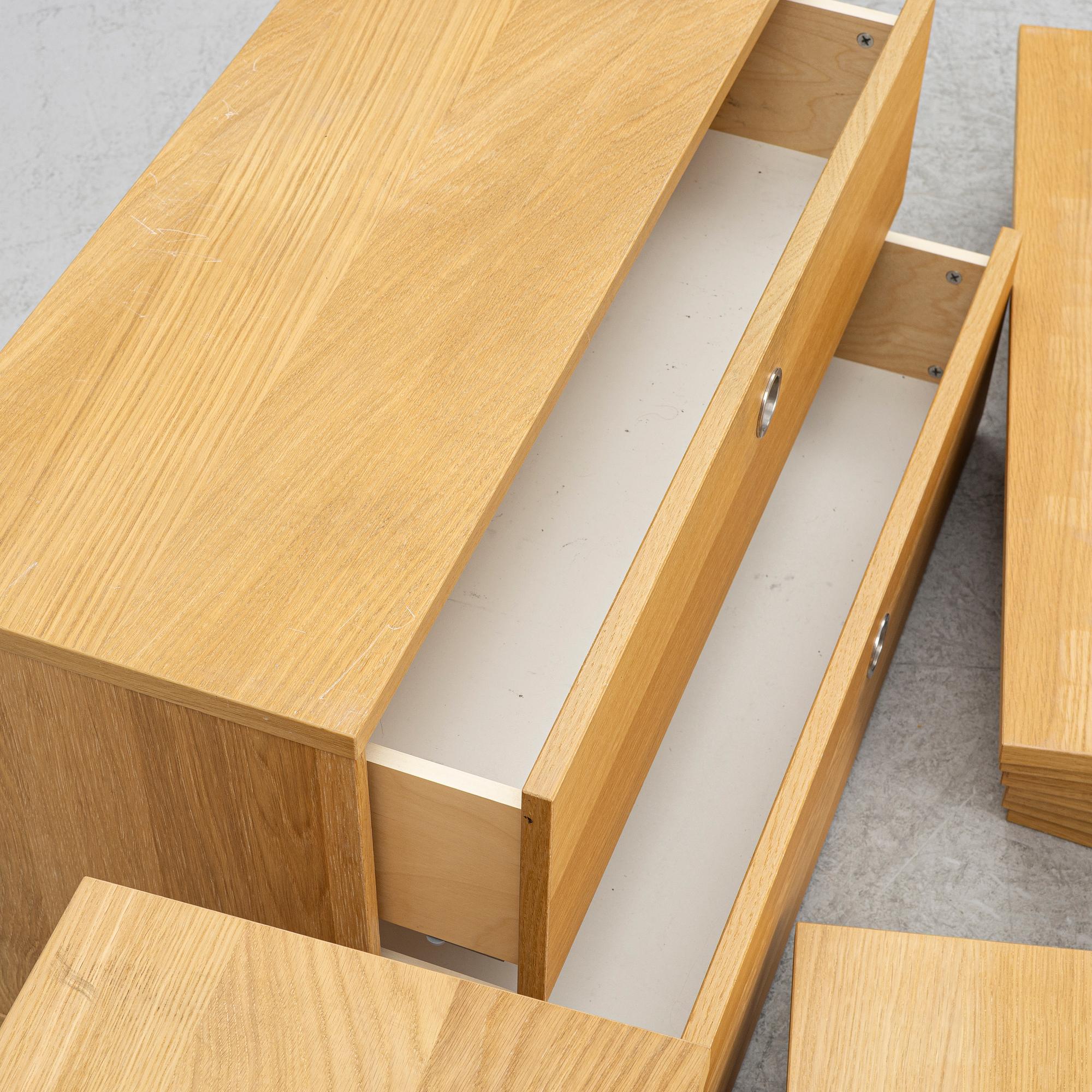 Nils Strinning, a shelving system, "String", Sweden.