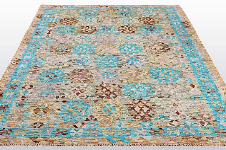 A carpet, kilim, ca 284 x 207 cm.