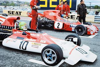 Kenneth Olausson, "Ronnie Peterson, Reine Wisell på Jarama 1972".