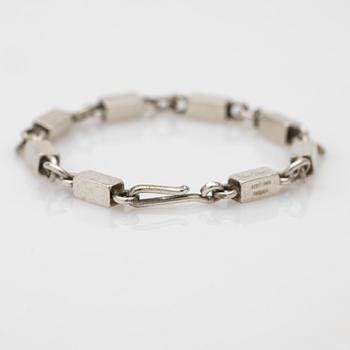 Wiwen Nilsson, bracelet, sterling silver, Lund, 1953.