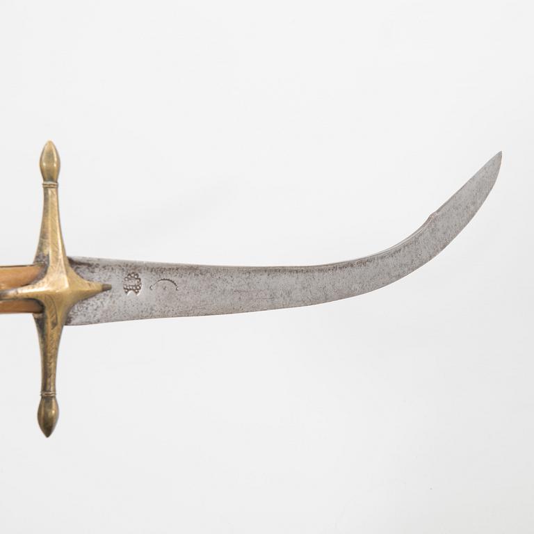 Sword Ottoman / Hungarian kilij / pala, probably 1750 - 1850, possibly older.