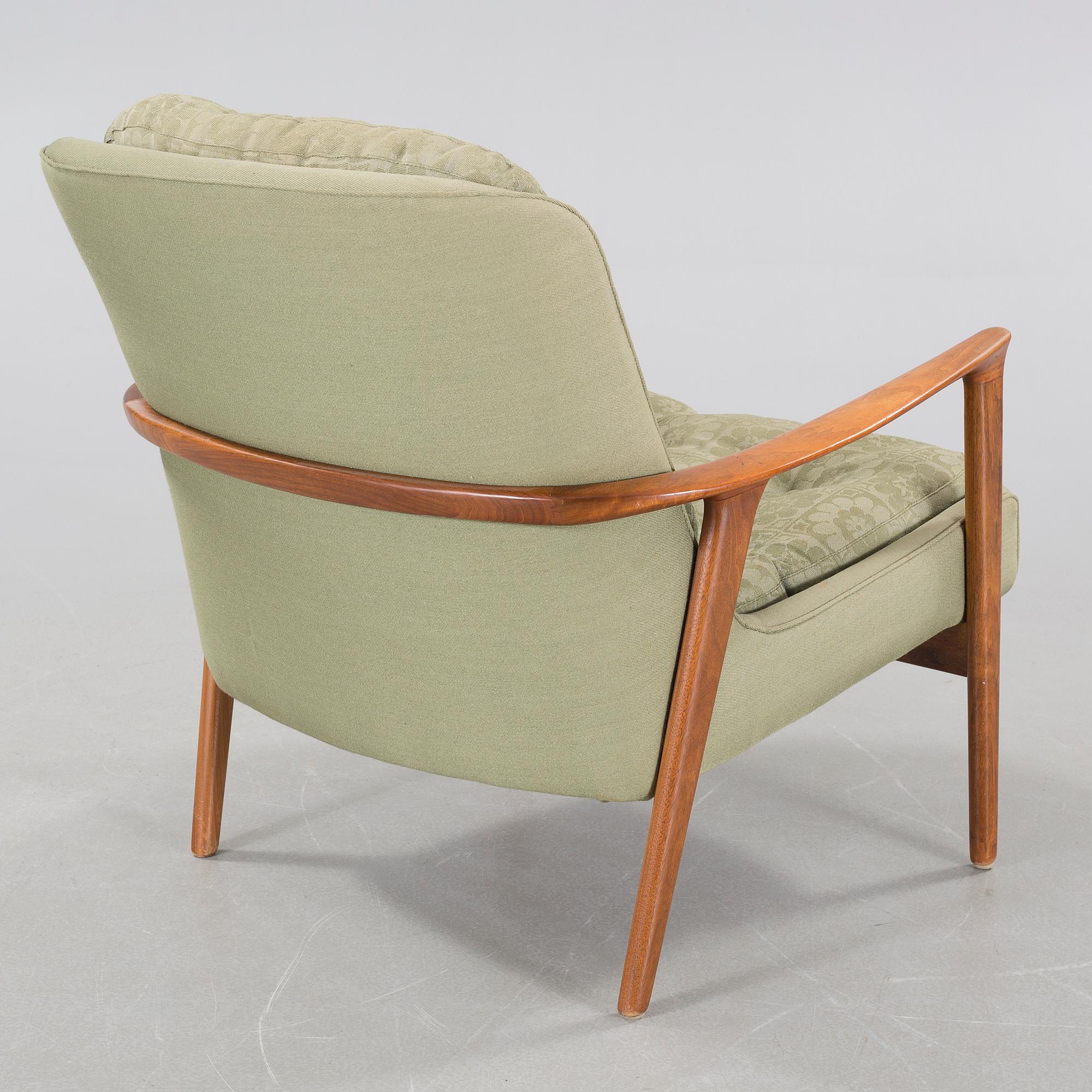 A "Tunis" chair, designed by Inge Andersson approx in 1965 for Bröderna Anderssons Industrier i Ekenässjön AB.