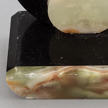 A pair of art déco book ends, 1920/30.