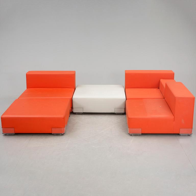 SOFFA, 5 delar, Piero Lissoni, Carlo Tamborini, Kartell, 2000-tal.
