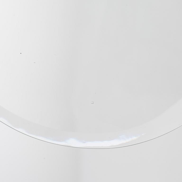 Alvar Aalto, glasskulptur, "Aalto-blomman", 3+1 delar, signerade Alvar Aalto.