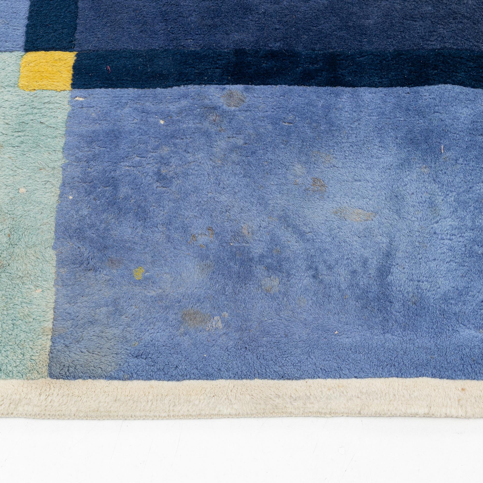 Matta, från styrelserummet SJ (statens järnvägar), ca 245 x 347 cm.