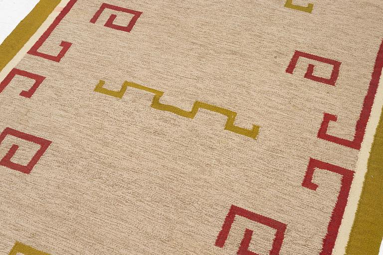 A flat weave carpet, c. 327 x 213 cm, Sweden 1920s-1930s.
