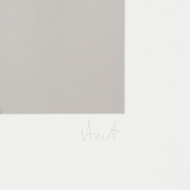 Ralf Artz, pigmentprint, signerad 1/70.