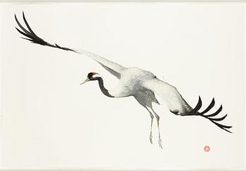 Karl Mårtens, Trana i flykt.