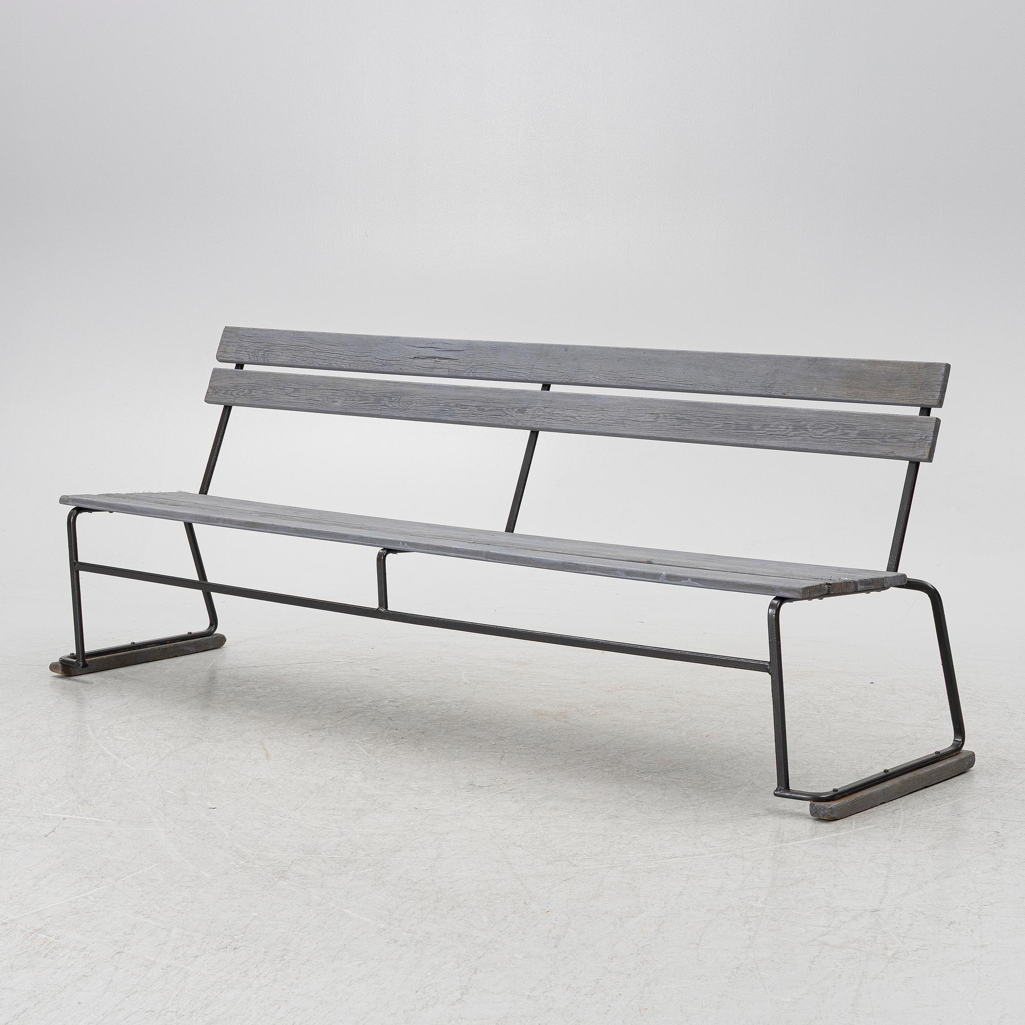 Arthur Lindqvist, garden sofa, "Sofa 5", Grythyttan.