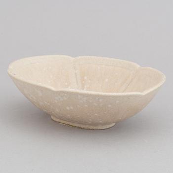 Gunnar Nylund, dubbelkannor, 2 st, modell UB och skål, Rörstrand 1940-tal.