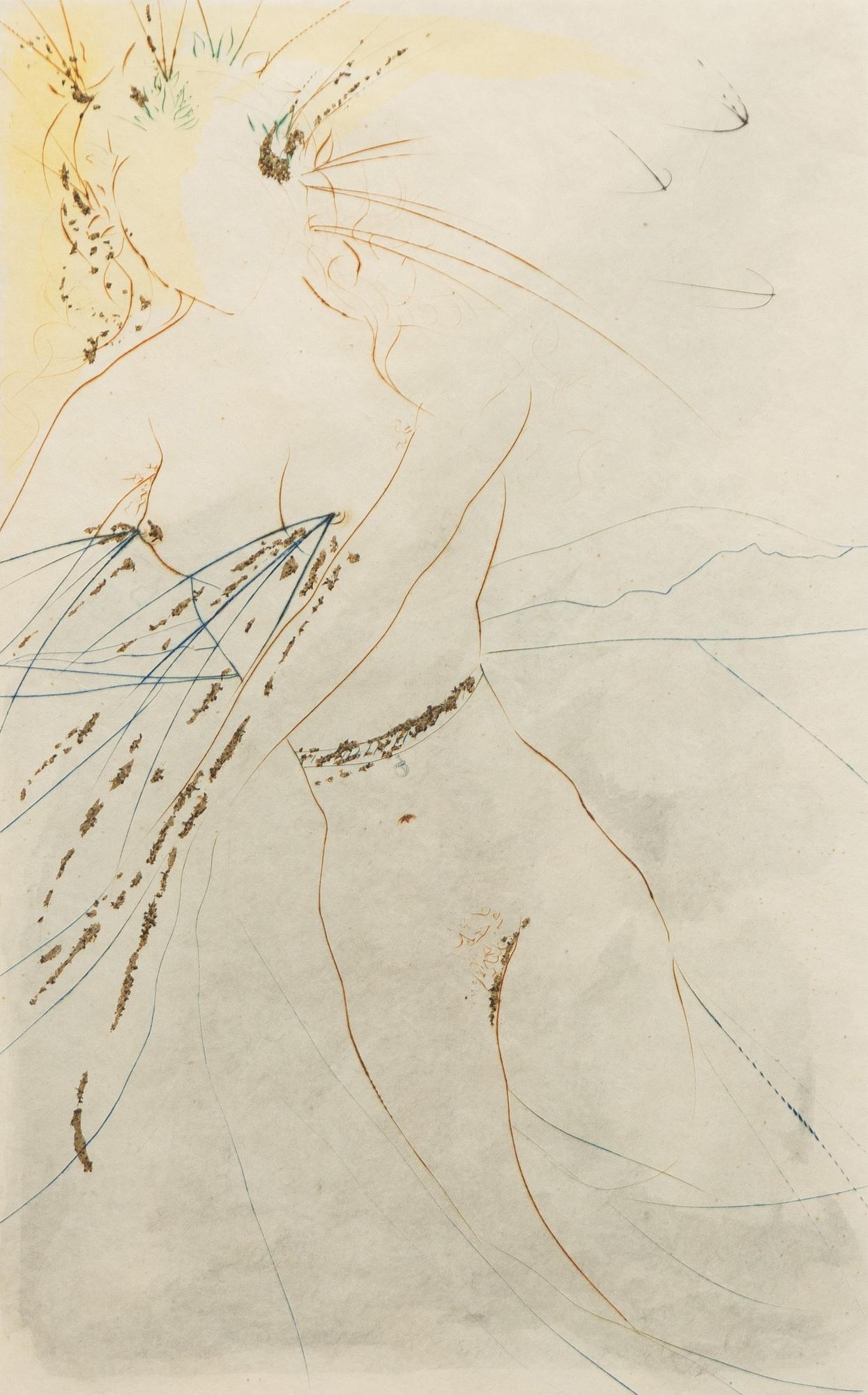 Salvador Dalí, "The Voice of My Beloved", from "The Song of Songs of Solomon".