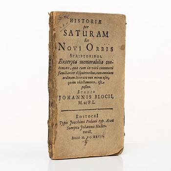 Rare Americana, 1627.