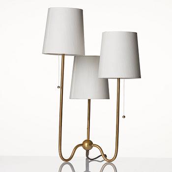Josef Frank, a brass table lamp model "2468", Firma Svenskt Tenn, 1950s.