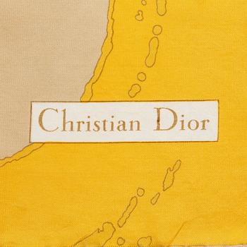 Christian Dior, scarves, 2 pcs, vintage.