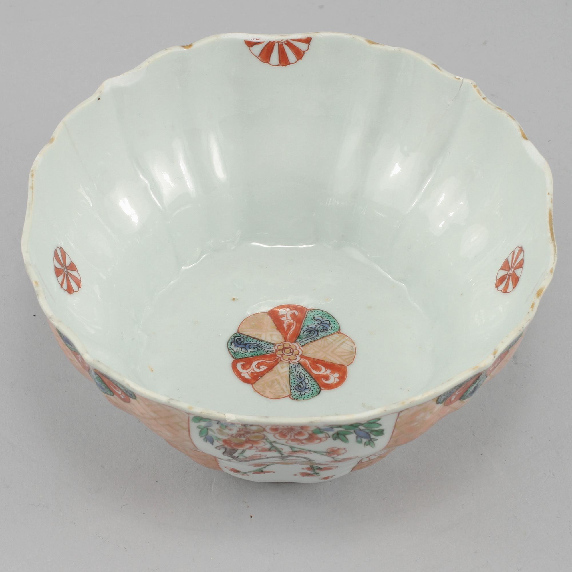 SKÅL, porslin, Kina, Kangxi (1661 - 1722).