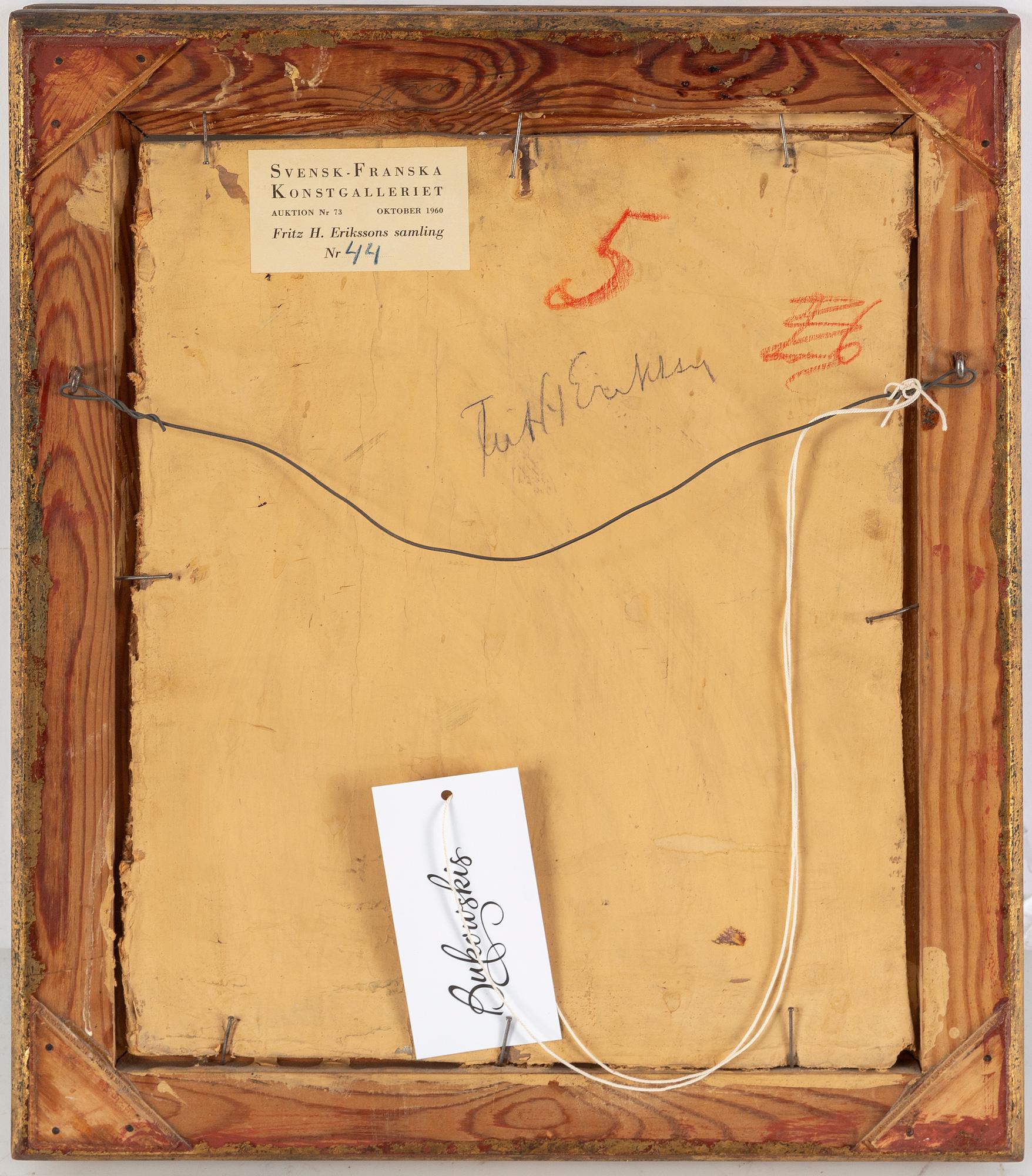 SVEN DEURELL, oil on panel, signed.
