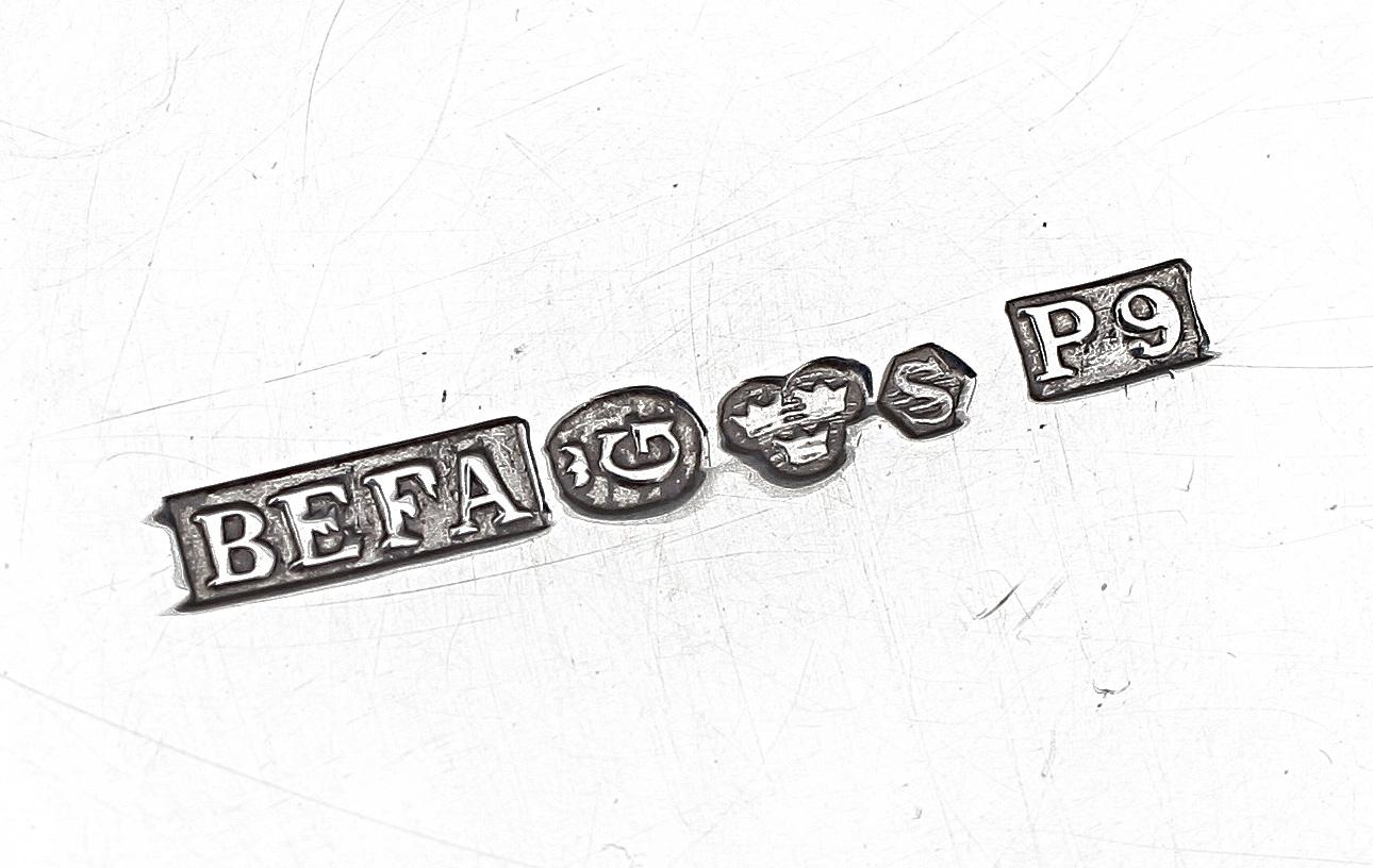PARTI SILVER, 10 st, silver, bland annat BEFA Guld & Silverfabrik AB. Vikt 452g.