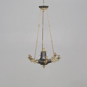 TAKAMPEL, 1800/1900-tal. Höjd ca 80 cm.
