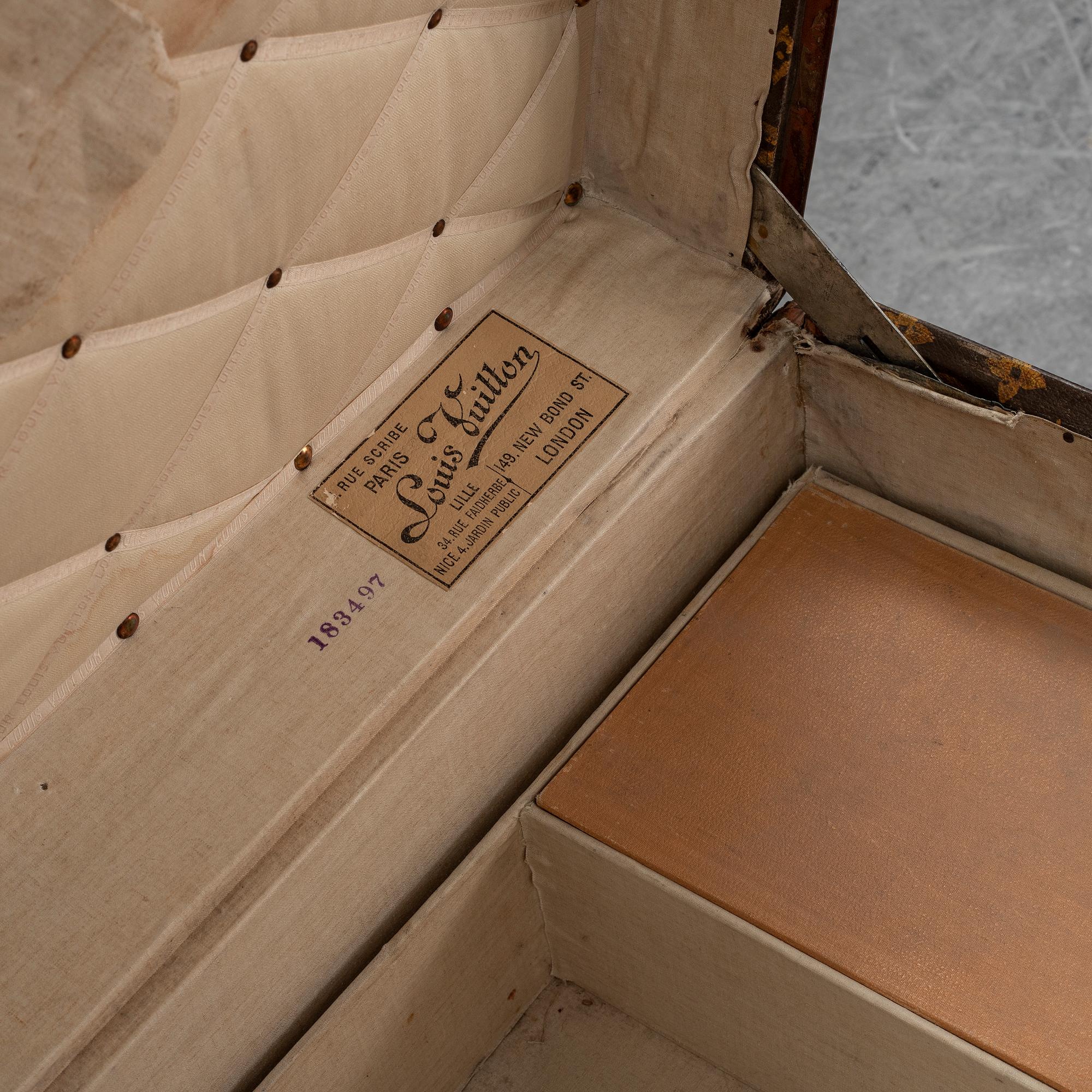 LOUIS VUITTON, koffert, tidigt 1900-tal.