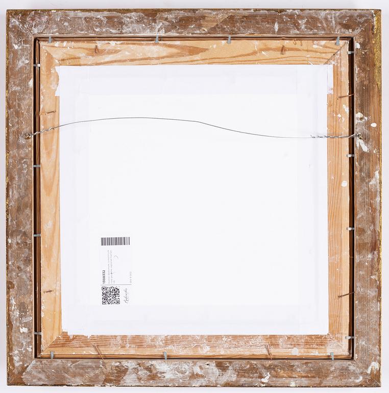 Kjartan Slettemark, screentryck med gouache, signerad Kjartan.