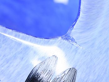VAS, glas, Ulrica Hydman-Vallien, Kosta, sign.