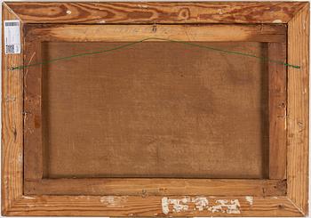 OKÄND KONSTNÄR, olja på duk, signerad och daterad 1869.