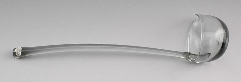 BÅLSKÅL SAMT SLEV, glas, Hovmantorp, 1900-talets andra hälft.