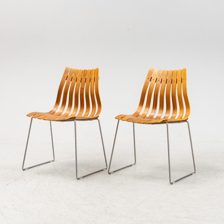 Hans Brattrud, stolar, 10 st, "Scandia Junior", Hove Möbler, Norge.