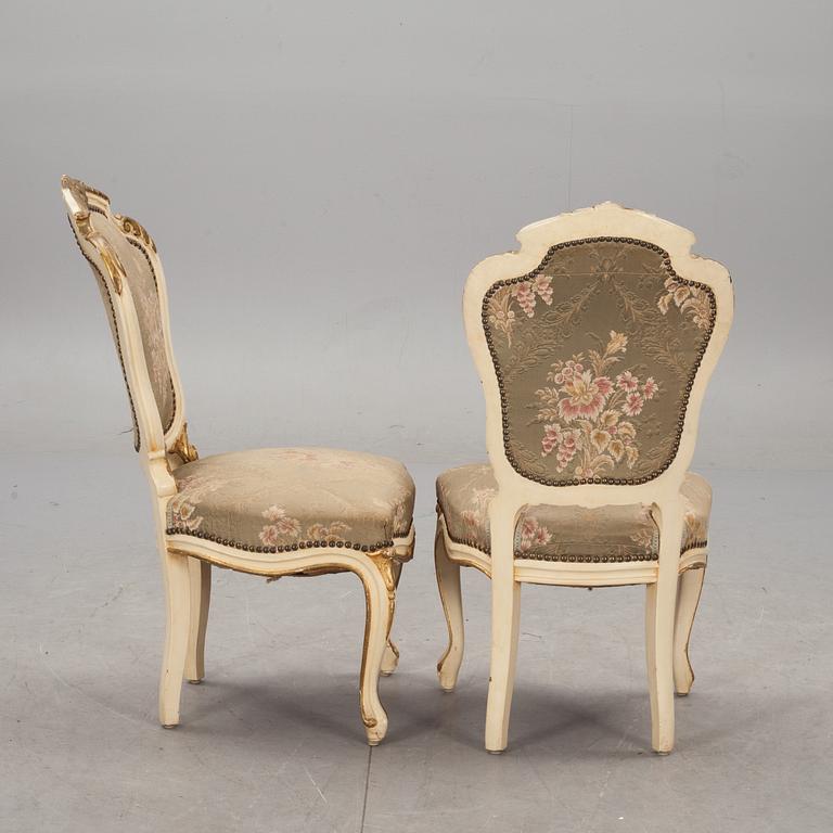 STOLAR, ett par, nyrokoko, 1800-talets andra hälft.