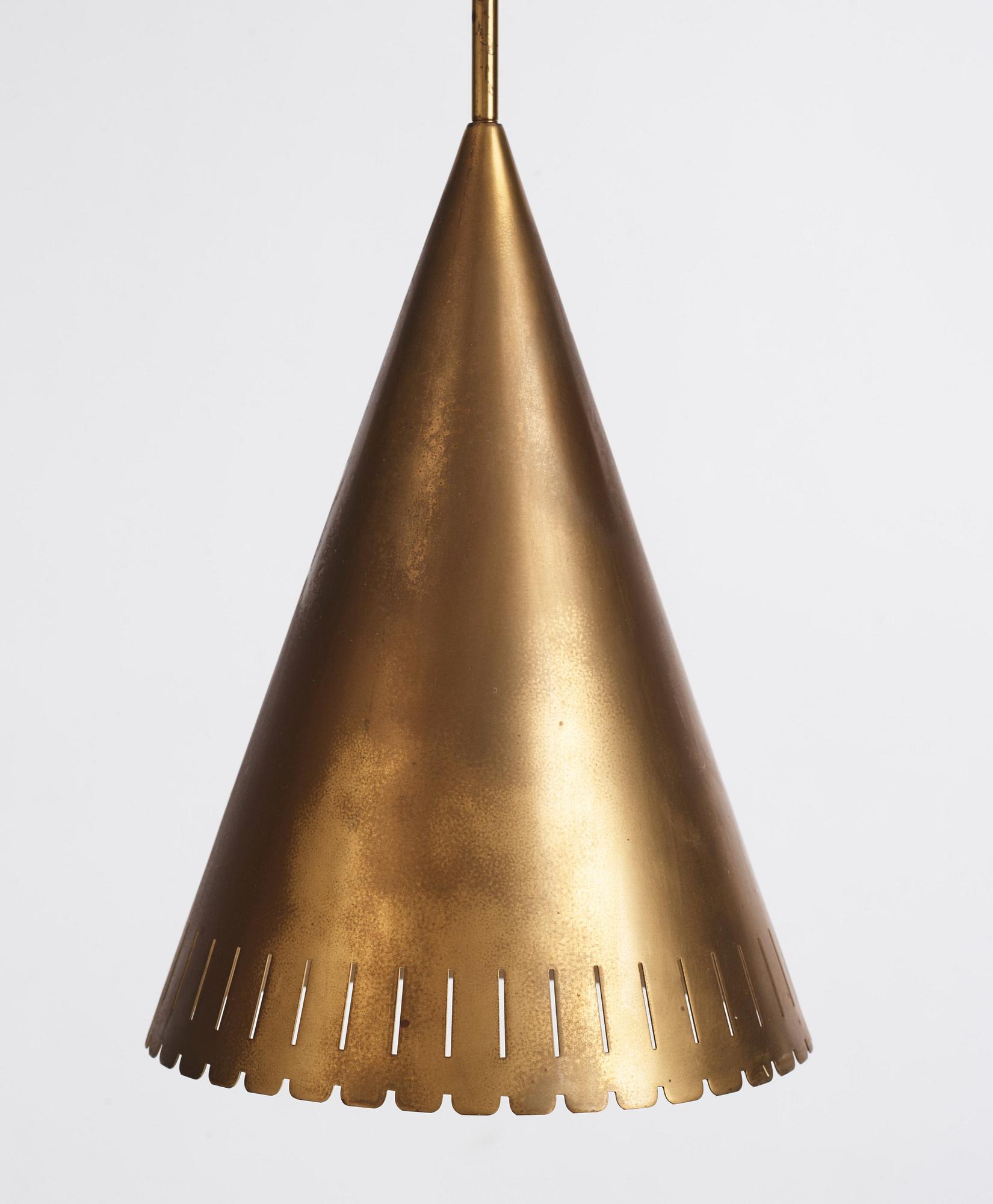 Harald Notini, taklampor, ett par, modell "11773", Arvid Böhlmarks Lampfabrik, Stockholm 1940-50-tal.