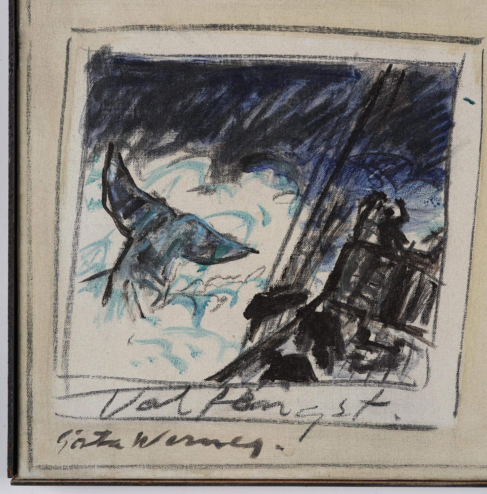 Gösta Werner, Marine motif.