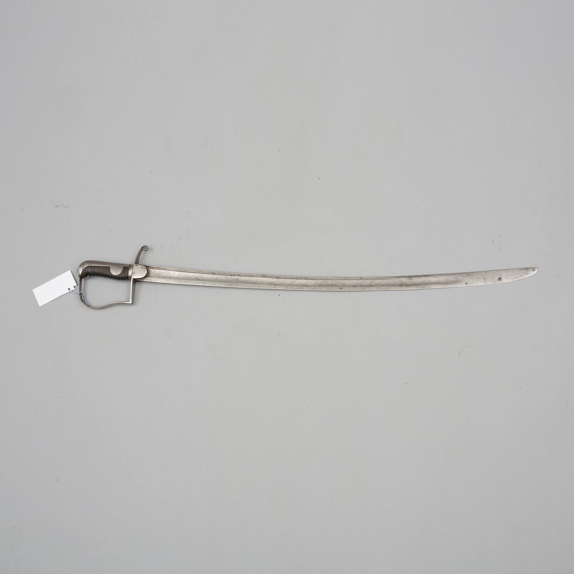 SABEL, för manskap vid artilleriet, m/1831.