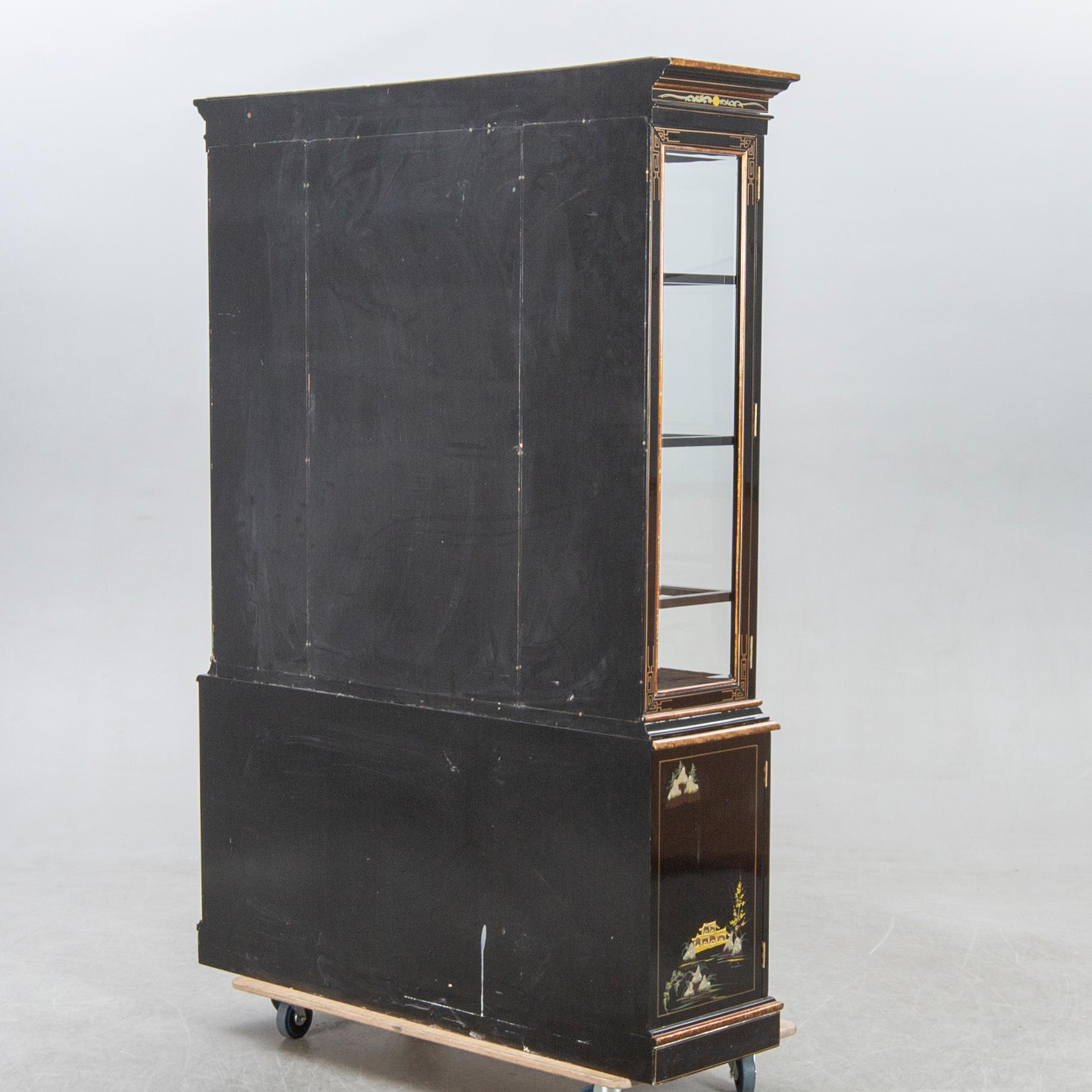 A Chinese 20th century display cabinet.